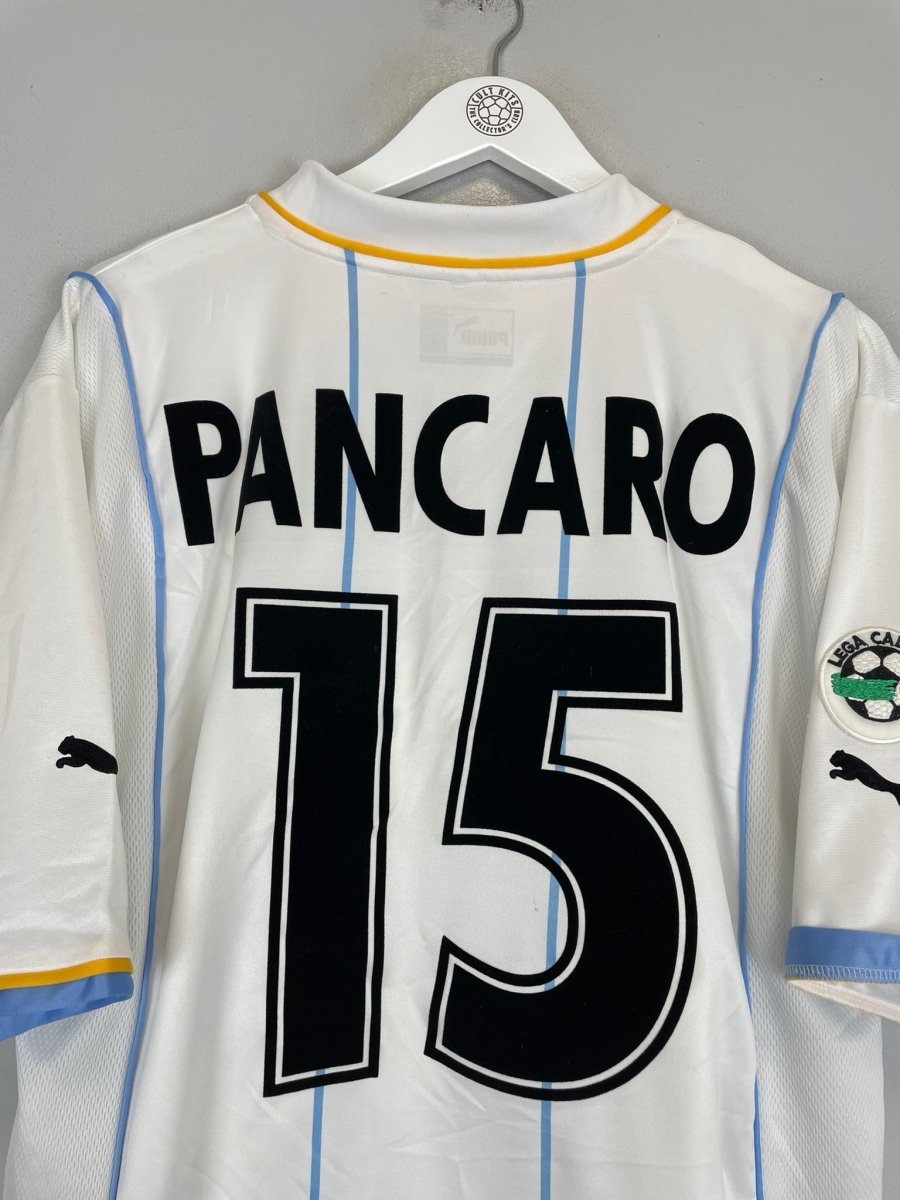2001/02 LAZIO PANCARO 15 *MATCH ISSUE* AWAY SHIRT (XL) PUMA - Cult Kits - XL - Buy Vintage Football Shirts, Authentic Retro Football Shirts For Sale, Classic Football Shirts & Soccer Jersey