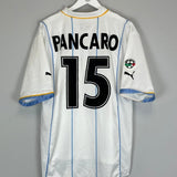 2001/02 LAZIO PANCARO 15 *MATCH ISSUE* AWAY SHIRT (XL) PUMA - Cult Kits - XL - Buy Vintage Football Shirts, Authentic Retro Football Shirts For Sale, Classic Football Shirts & Soccer Jersey