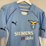 Shop 2001/02 LAZIO SALAS #9 HOME SHIRT (L) PUMA, classic football shirts, vintage football shirts & retro soccer jerseys at Cult Kits