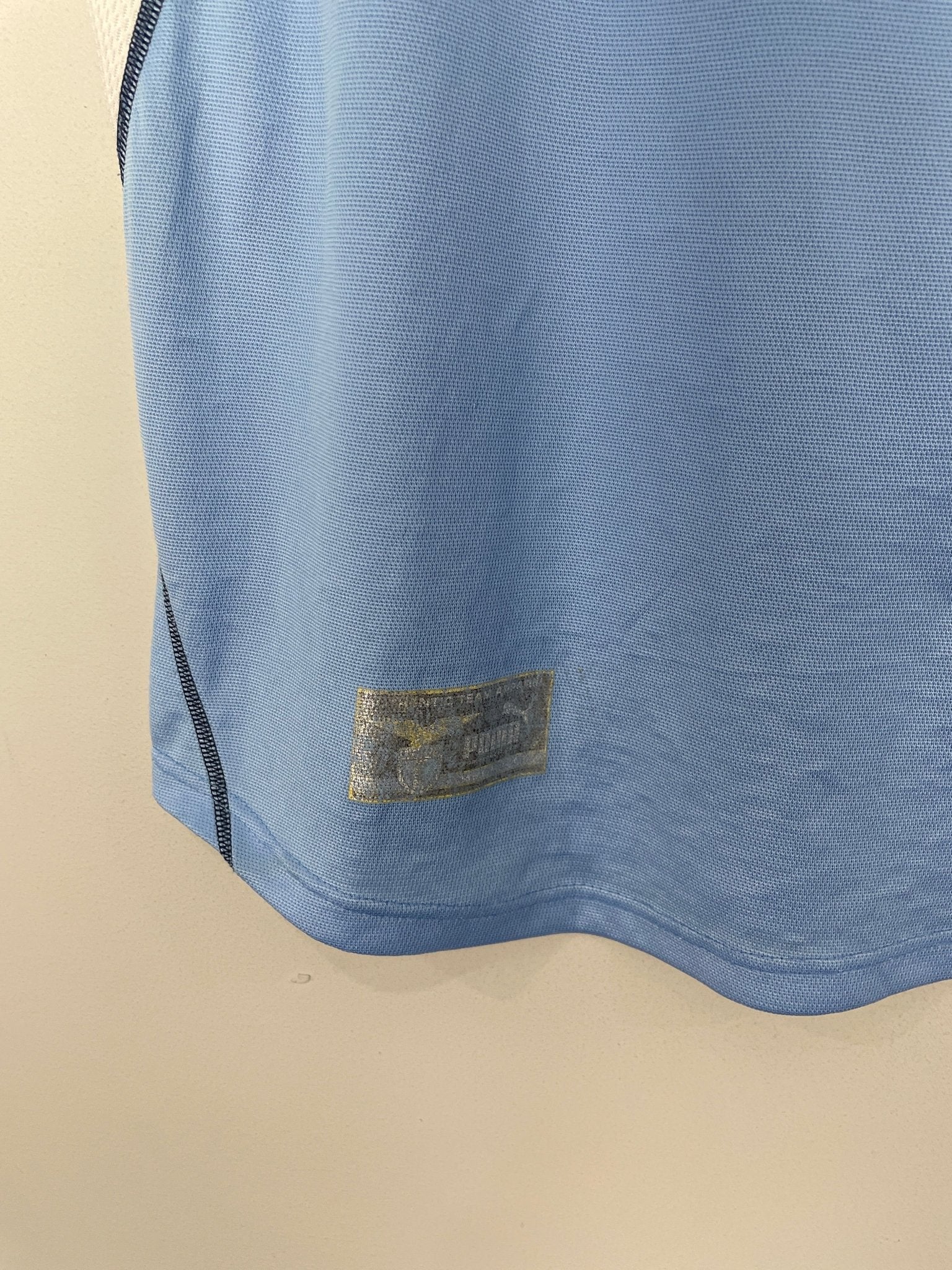 Shop 2001/02 LAZIO SALAS #9 HOME SHIRT (L) PUMA, classic football shirts, vintage football shirts & retro soccer jerseys at Cult Kits