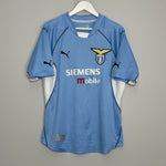 Shop 2001/02 LAZIO SALAS #9 HOME SHIRT (L) PUMA, classic football shirts, vintage football shirts & retro soccer jerseys at Cult Kits