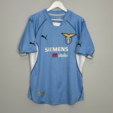 Shop 2001/02 LAZIO SALAS #9 HOME SHIRT (L) PUMA, classic football shirts, vintage football shirts & retro soccer jerseys at Cult Kits