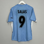 Shop 2001/02 LAZIO SALAS #9 HOME SHIRT (L) PUMA, classic football shirts, vintage football shirts & retro soccer jerseys at Cult Kits