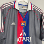 Shop 2001/02 LYON THIRD SHIRT (XL) ADIDAS, classic football shirts, vintage football shirts & retro soccer jerseys at Cult Kits
