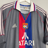 Shop 2001/02 LYON THIRD SHIRT (XL) ADIDAS, classic football shirts, vintage football shirts & retro soccer jerseys at Cult Kits