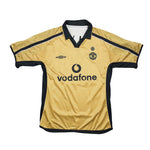 Buy 2001/02 Manchester United Beckham 7 *Centenary* Away/Third Shirt (M) Umbro ~ Free worldwide shipping ~ Authentic Vintage Football Shirts from Cult Kits
