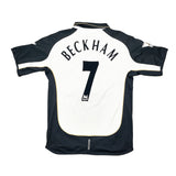 Buy 2001/02 Manchester United Beckham 7 *Centenary* Away/Third Shirt (M) Umbro ~ Free worldwide shipping ~ Authentic Vintage Football Shirts from Cult Kits