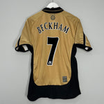 Shop 2001/02 MANCHESTER UNITED BECKHAM #7 *CENTENARY* AWAY/THIRD SHIRT (M) UMBRO, classic football shirts, vintage football shirts & retro soccer jerseys at Cult Kits