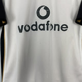 Shop 2001/02 MANCHESTER UNITED BECKHAM #7 *CENTENARY* AWAY/THIRD SHIRT (M) UMBRO, classic football shirts, vintage football shirts & retro soccer jerseys at Cult Kits