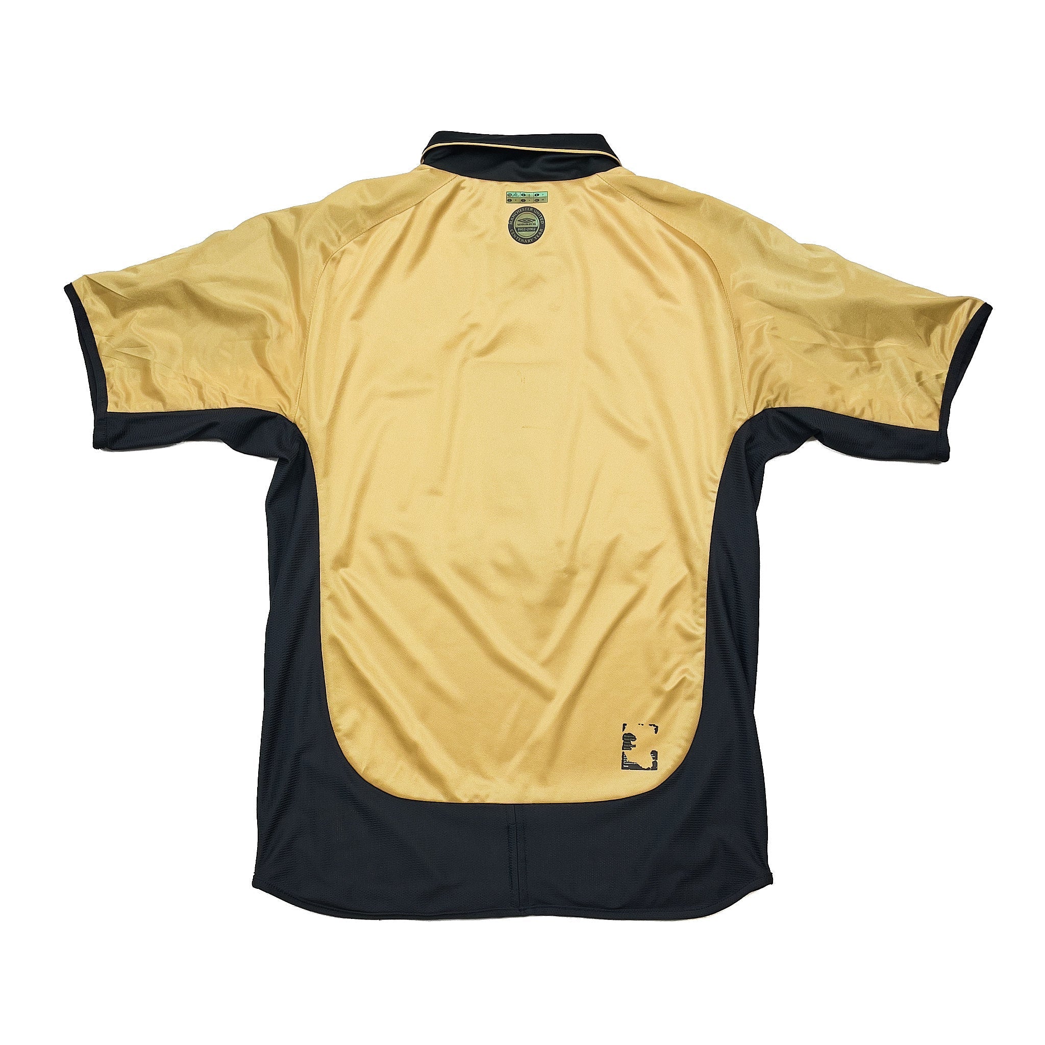 Buy 2001/02 Manchester United Beckham 7 *Centenary* Away/Third Shirt (M) Umbro ~ Free worldwide shipping ~ Authentic Vintage Football Shirts from Cult Kits