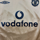 Buy 2001/02 Manchester United Keane 16 *Centenary* Away/Third Shirt (L) Umbro ~ Free worldwide shipping ~ Authentic Vintage Football Shirts from Cult Kits