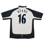 Buy 2001/02 MANCHESTER UNITED KEANE 16 *CENTENARY* AWAY/THIRD SHIRT (M) UMBRO ~ Free worldwide shipping available ~ Authentic Vintage Football Shirts from Cult Kits