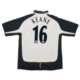 Buy 2001/02 MANCHESTER UNITED KEANE 16 *CENTENARY* AWAY/THIRD SHIRT (M) UMBRO ~ Free worldwide shipping available ~ Authentic Vintage Football Shirts from Cult Kits