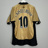 Shop 2001/02 MANCHESTER UNITED V.NISTELROOY #10 CENTENARY AWAY/THIRD SHIRT (L) UMBRO, classic football shirts, vintage football shirts & retro soccer jerseys at Cult Kits