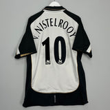 Shop 2001/02 MANCHESTER UNITED V.NISTELROOY #10 CENTENARY AWAY/THIRD SHIRT (L) UMBRO, classic football shirts, vintage football shirts & retro soccer jerseys at Cult Kits