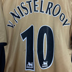 Shop 2001/02 MANCHESTER UNITED V.NISTELROOY #10 CENTENARY AWAY/THIRD SHIRT (L) UMBRO, classic football shirts, vintage football shirts & retro soccer jerseys at Cult Kits
