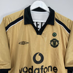 Shop 2001/02 MANCHESTER UNITED V.NISTELROOY #10 *CENTENARY* AWAY/THIRD SHIRT (XL) UMBRO, classic football shirts, vintage football shirts & retro soccer jerseys at Cult Kits