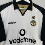 Shop 2001/02 MANCHESTER UNITED V.NISTELROOY #10 *CENTENARY* AWAY/THIRD SHIRT (XL) UMBRO, classic football shirts, vintage football shirts & retro soccer jerseys at Cult Kits