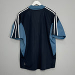 Shop 2001/02 MARSEILLE AWAY SHIRT (L) ADIDAS, classic football shirts, vintage football shirts & retro soccer jerseys at Cult Kits