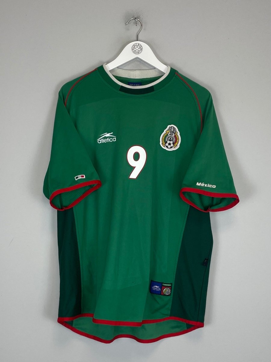 2001/02 MEXICO 7 HOME SHIRT (XXL) ATLETICA - Cult Kits - XXL - Buy Vintage Football Shirts, Authentic Retro Football Shirts For Sale, Classic Football Shirts & Soccer Jersey