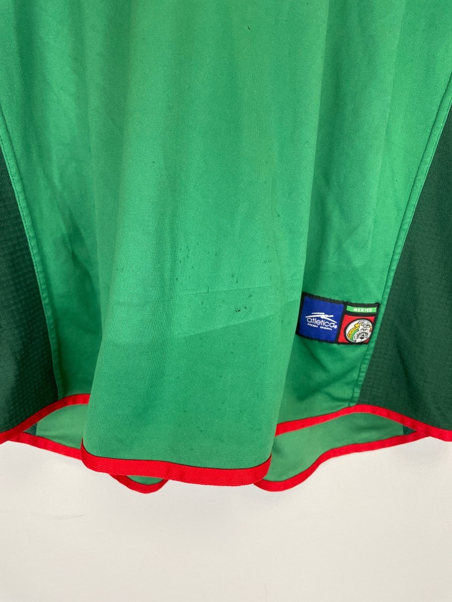 2001/02 MEXICO 7 HOME SHIRT (XXL) ATLETICA - Cult Kits - XXL - Buy Vintage Football Shirts, Authentic Retro Football Shirts For Sale, Classic Football Shirts & Soccer Jersey