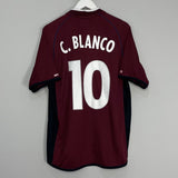Shop 2001/02 MEXICO C.BLANCO #10 AWAY SHIRT (XL) ATLETICA, classic football shirts, vintage football shirts & retro soccer jerseys at Cult Kits