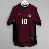Shop 2001/02 MEXICO C.BLANCO #10 AWAY SHIRT (XL) ATLETICA, classic football shirts, vintage football shirts & retro soccer jerseys at Cult Kits