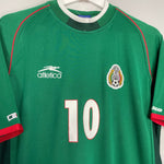Shop 2001/02 MEXICO C.BLANCO #10 HOME SHIRT (M) ATLETICA, classic football shirts, vintage football shirts & retro soccer jerseys at Cult Kits
