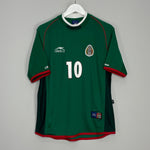 Shop 2001/02 MEXICO C.BLANCO #10 HOME SHIRT (M) ATLETICA, classic football shirts, vintage football shirts & retro soccer jerseys at Cult Kits