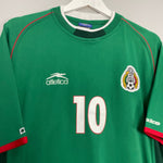 Shop 2001/02 MEXICO C.BLANCO #10 HOME SHIRT (XL) ATLETICA, classic football shirts, vintage football shirts & retro soccer jerseys at Cult Kits