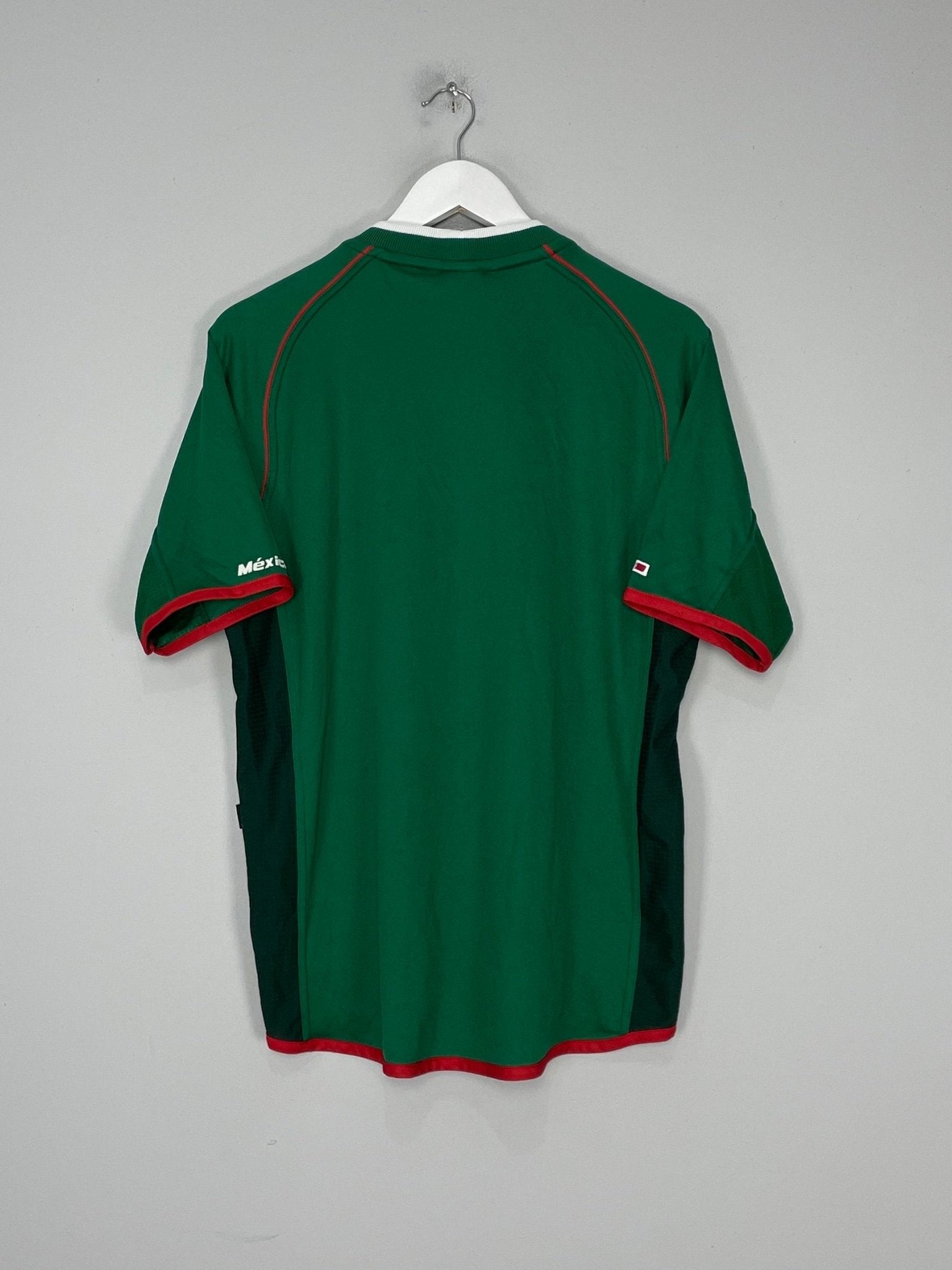 Shop 2001/02 MEXICO HOME SHIRT (M) ATLETICA, classic football shirts, vintage football shirts & retro soccer jerseys at Cult Kits
