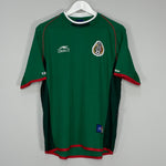 Shop 2001/02 MEXICO HOME SHIRT (M) ATLETICA, classic football shirts, vintage football shirts & retro soccer jerseys at Cult Kits