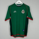Shop 2001/02 MEXICO HOME SHIRT (M) ATLETICA, classic football shirts, vintage football shirts & retro soccer jerseys at Cult Kits