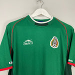Shop 2001/02 MEXICO HOME SHIRT (M) ATLETICA, classic football shirts, vintage football shirts & retro soccer jerseys at Cult Kits