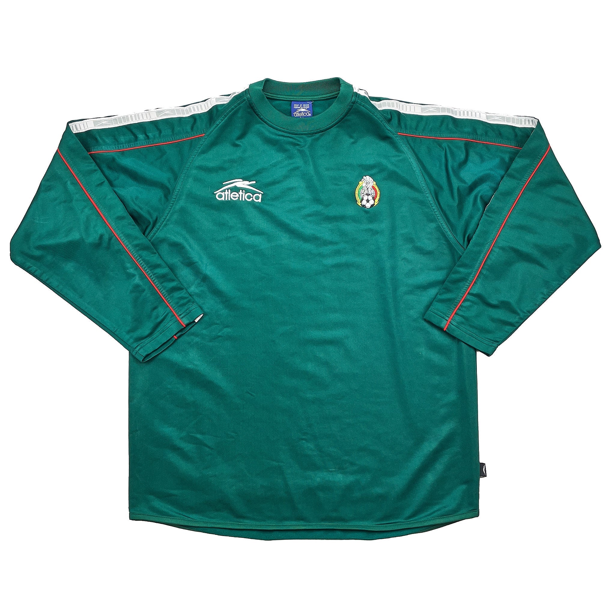 Buy 2001/02 MEXICO JUMPER (L) ATLETICA ~ Free worldwide shipping available ~ Authentic Vintage Football Shirts from Cult Kits