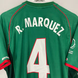Shop 2001/02 MEXICO R.MARQUEZ #4 HOME SHIRT (XXL) ATLETICA, classic football shirts, vintage football shirts & retro soccer jerseys at Cult Kits
