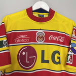 Shop 2001/02 MONARCAS MORELIA #2 HOME SHIRT (L) ATLETICA, classic football shirts, vintage football shirts & retro soccer jerseys at Cult Kits