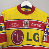 Shop 2001/02 MONARCAS MORELIA #2 HOME SHIRT (L) ATLETICA, classic football shirts, vintage football shirts & retro soccer jerseys at Cult Kits