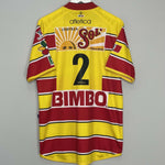 Shop 2001/02 MONARCAS MORELIA #2 HOME SHIRT (L) ATLETICA, classic football shirts, vintage football shirts & retro soccer jerseys at Cult Kits