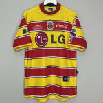 Shop 2001/02 MONARCAS MORELIA #2 HOME SHIRT (L) ATLETICA, classic football shirts, vintage football shirts & retro soccer jerseys at Cult Kits
