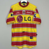 Shop 2001/02 MONARCAS MORELIA #2 HOME SHIRT (L) ATLETICA, classic football shirts, vintage football shirts & retro soccer jerseys at Cult Kits
