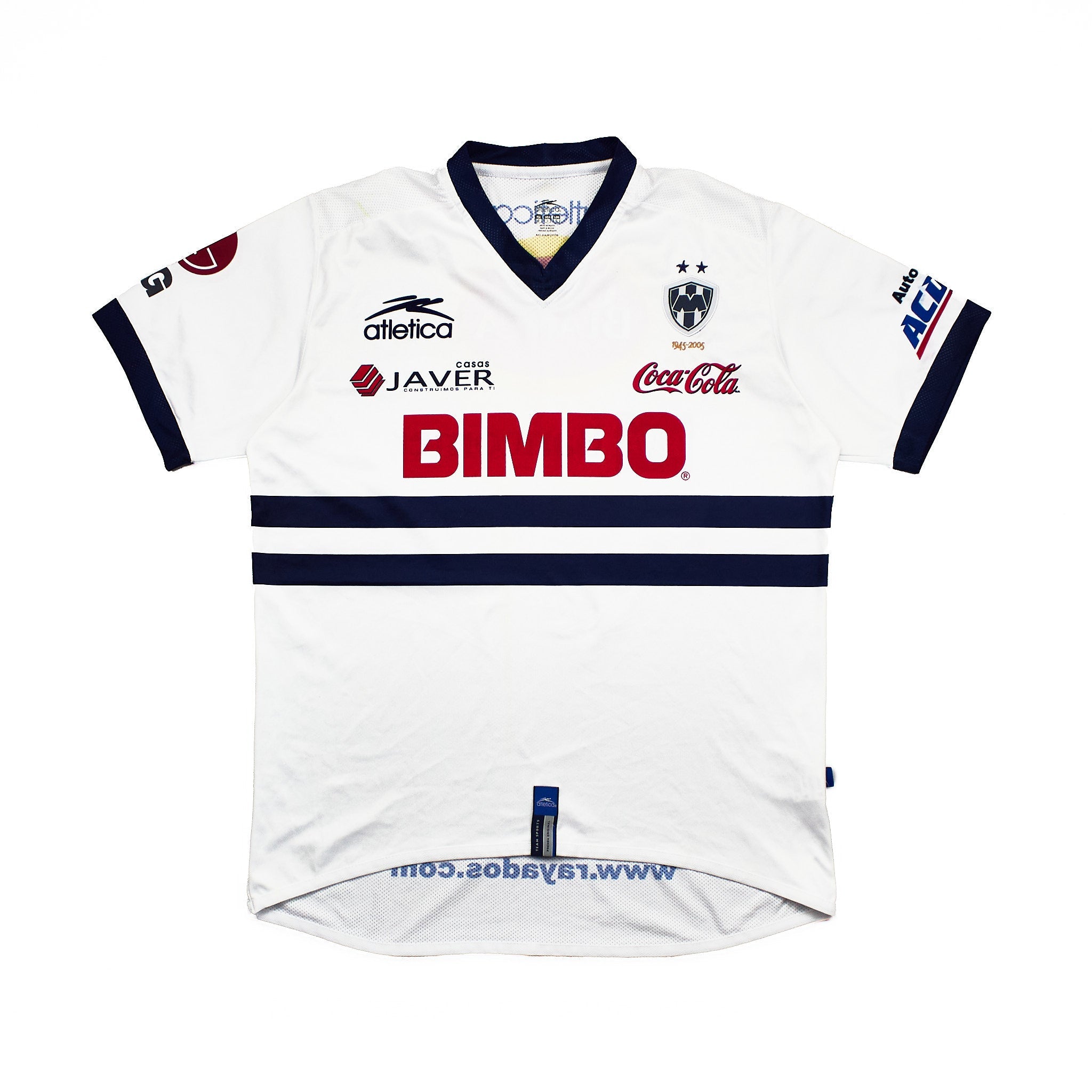Buy 2001/02 Monterrey Away Shirt (L) Atletica ~ Free worldwide shipping ~ Authentic Vintage Football Shirts from Cult Kits
