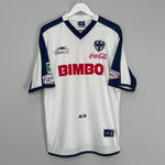 Shop 2001/02 MONTERREY HOME SHIRT (L) ATLETICA, classic football shirts, vintage football shirts & retro soccer jerseys at Cult Kits