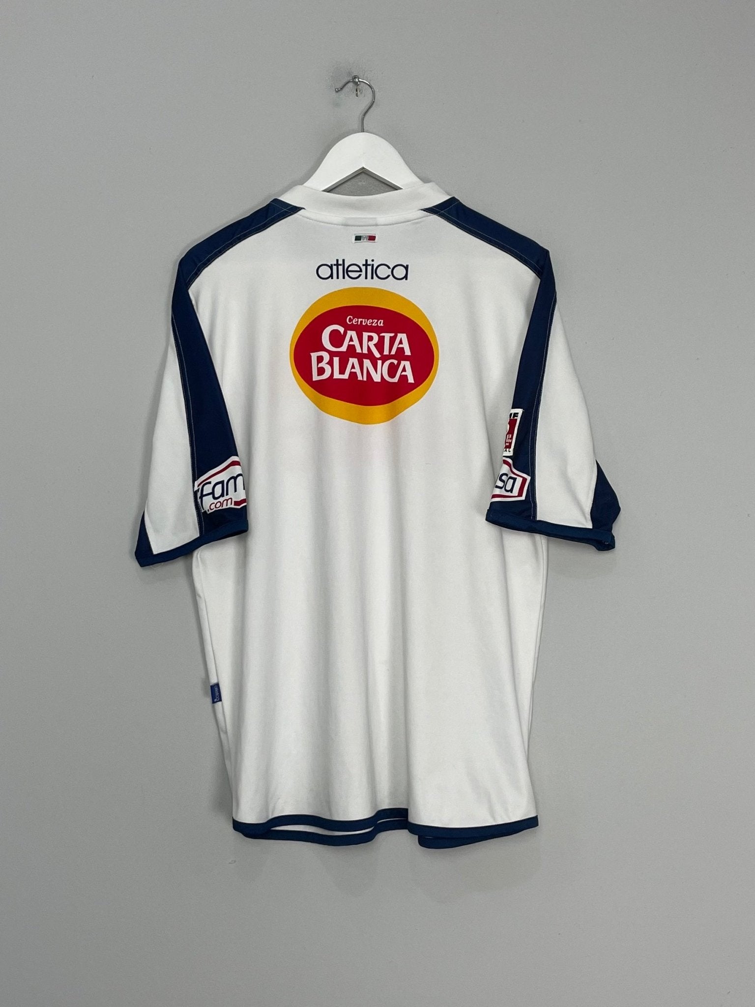 Shop 2001/02 MONTERREY HOME SHIRT (L) ATLETICA, classic football shirts, vintage football shirts & retro soccer jerseys at Cult Kits