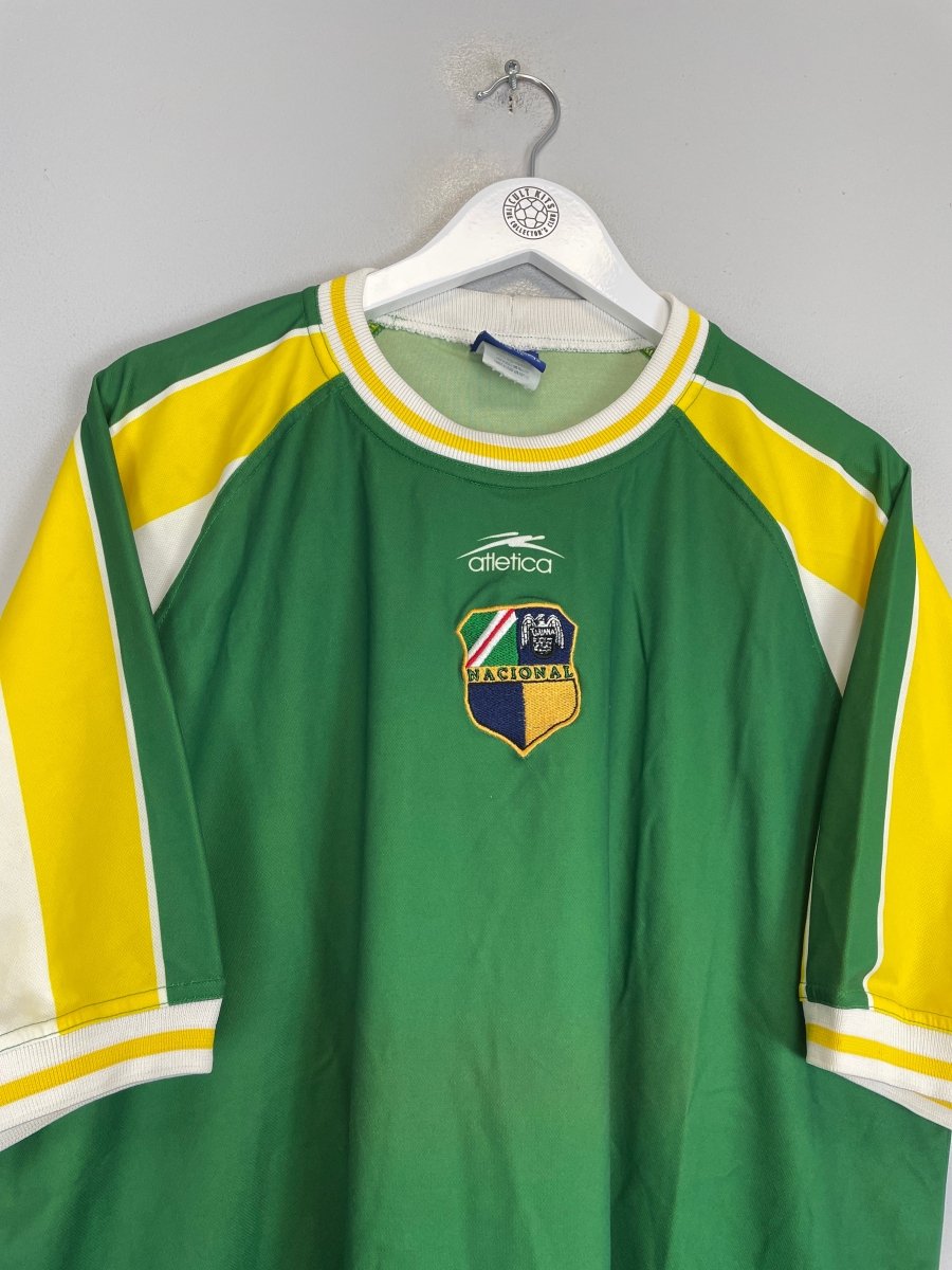 2001/02 NACIONAL TIJUANA HOME SHIRT (XL) ATLETICA - Cult Kits - XL - Buy Vintage Football Shirts, Authentic Retro Football Shirts For Sale, Classic Football Shirts & Soccer Jersey