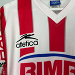 Shop 2001/02 NECAXA HOME SHIRT (M) ATLETICA, classic football shirts, vintage football shirts & retro soccer jerseys at Cult Kits