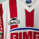 Shop 2001/02 NECAXA HOME SHIRT (M) ATLETICA, classic football shirts, vintage football shirts & retro soccer jerseys at Cult Kits