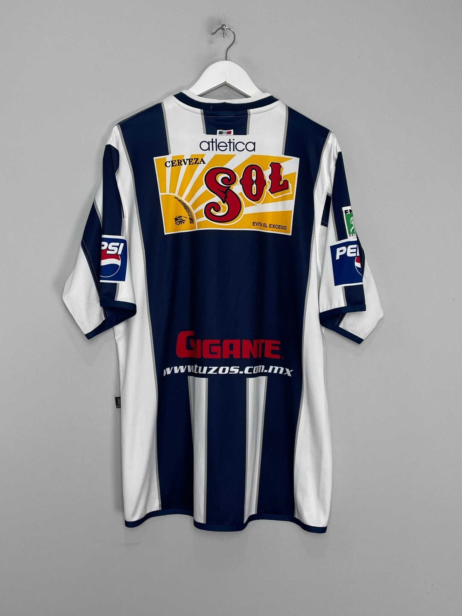 Shop 2001/02 PACHUCA HOME SHIRT (XXL) ATLETICA, classic football shirts, vintage football shirts & retro soccer jerseys at Cult Kits