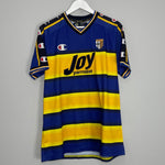 Shop 2001/02 PARMA NAKATA #10 HOME SHIRT (XL) CHAMPION, classic football shirts, vintage football shirts & retro soccer jerseys at Cult Kits