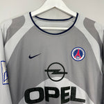 Shop 2001/02 PSG ARTETA #4 L/S AWAY SHIRT (L) NIKE, classic football shirts, vintage football shirts & retro soccer jerseys at Cult Kits